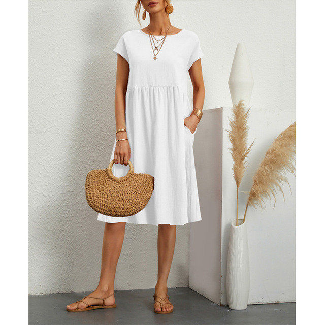 Women Sundress Midi Basic | Sasha