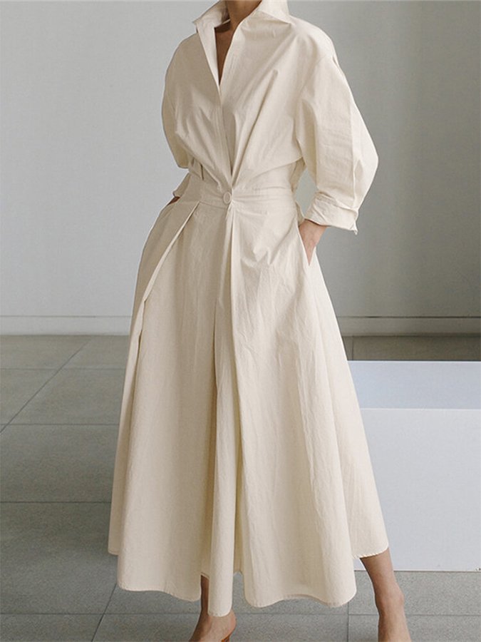 Women’s Elegant Summer Midi Dress - Mia