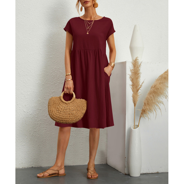 Women Sundress Midi Basic | Sasha