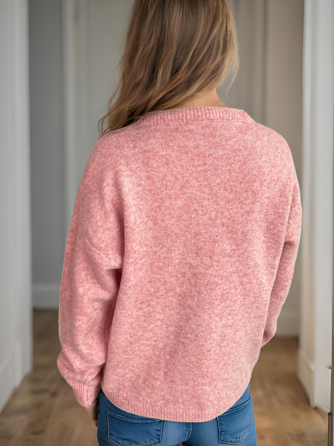 Women’s Long Sleeve Elegant Knitted Cardigan - Alisa