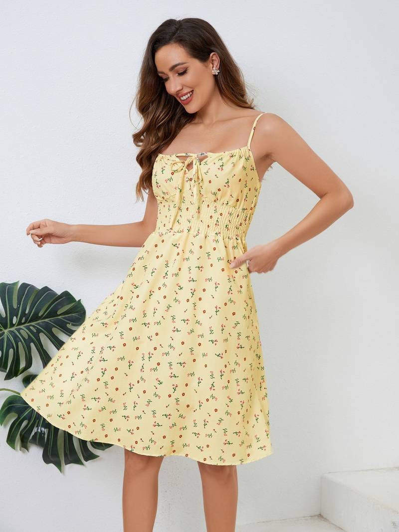 Women's Casual Cami Mini Dress - Bella