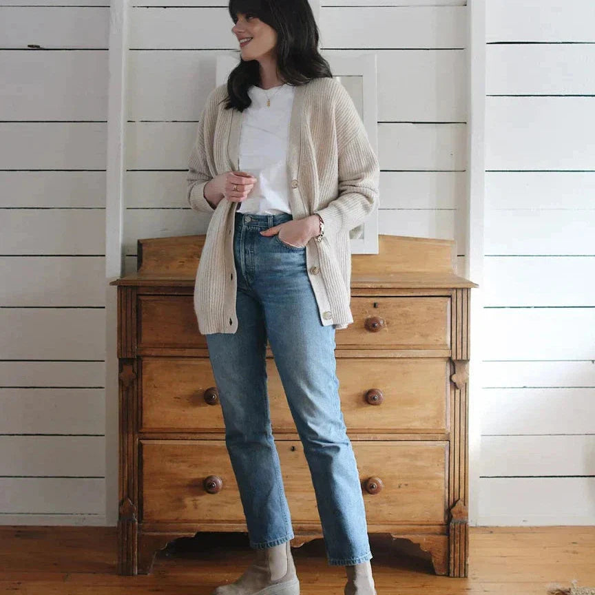 Women’s Long Sleeve Stylish Cardigan - Florinda