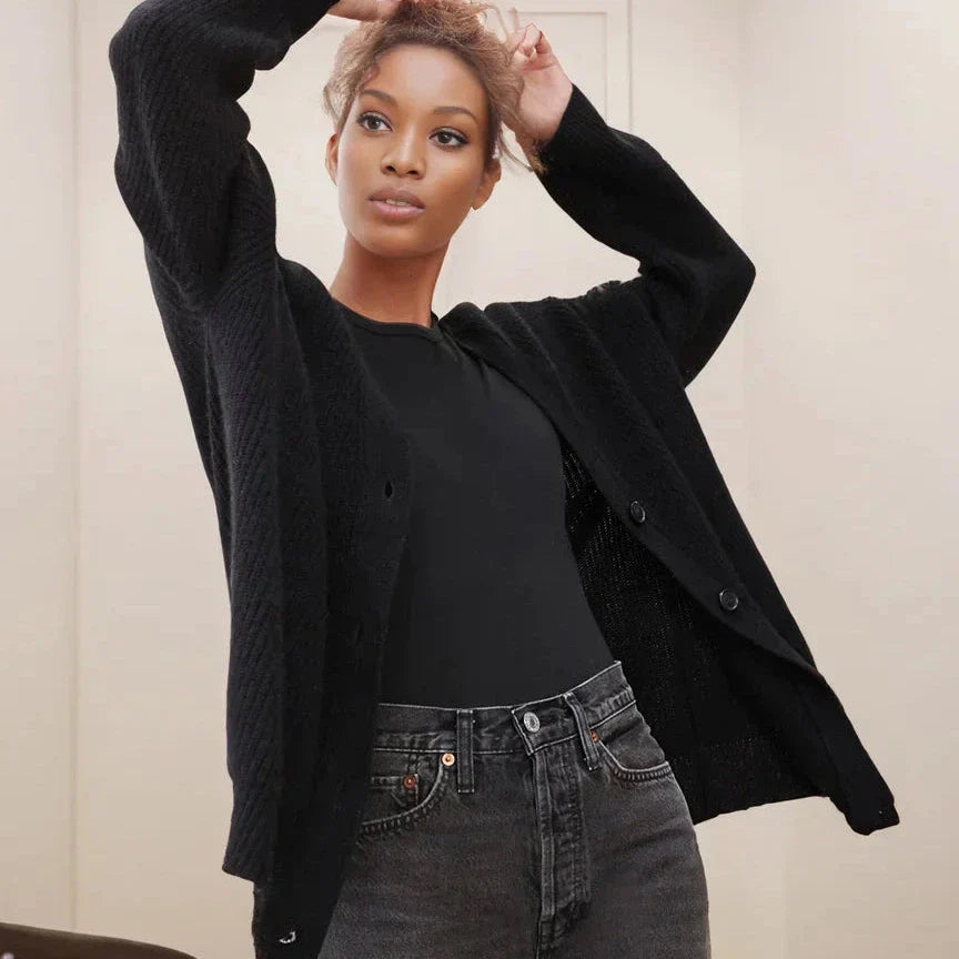 Women’s Long Sleeve Stylish Cardigan - Florinda