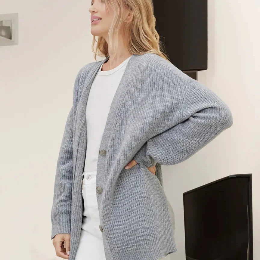Variant image for Women’s Long Cardigan Stylish Open Front Design - Florinda-11