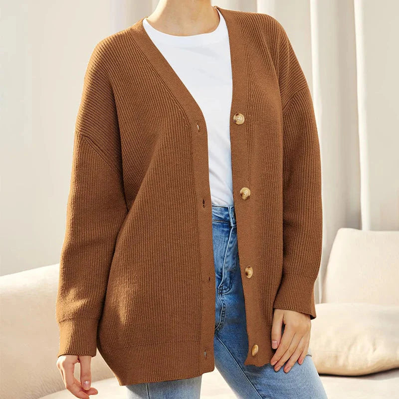 Variant image for Women’s Long Cardigan Stylish Open Front Design - Florinda-16