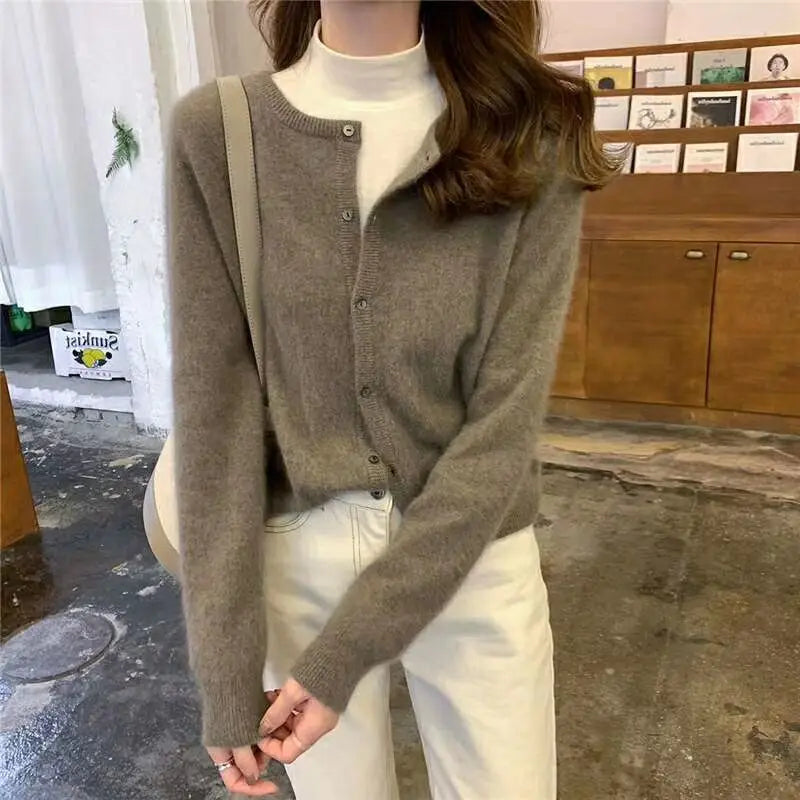 Women’s Long Sleeve Open Front Cardigan - Solara