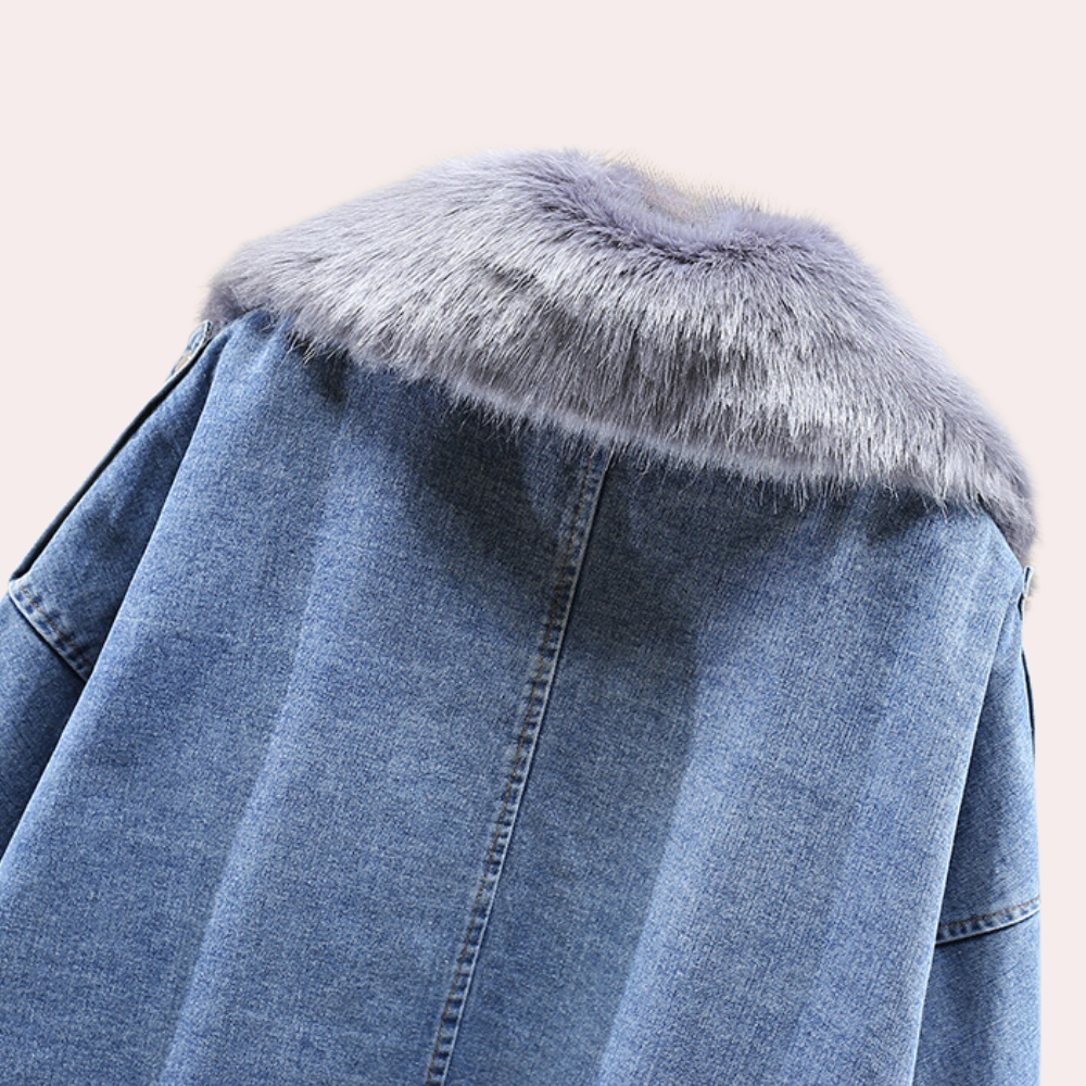 Women’s Warm Denim Jacket - Mira