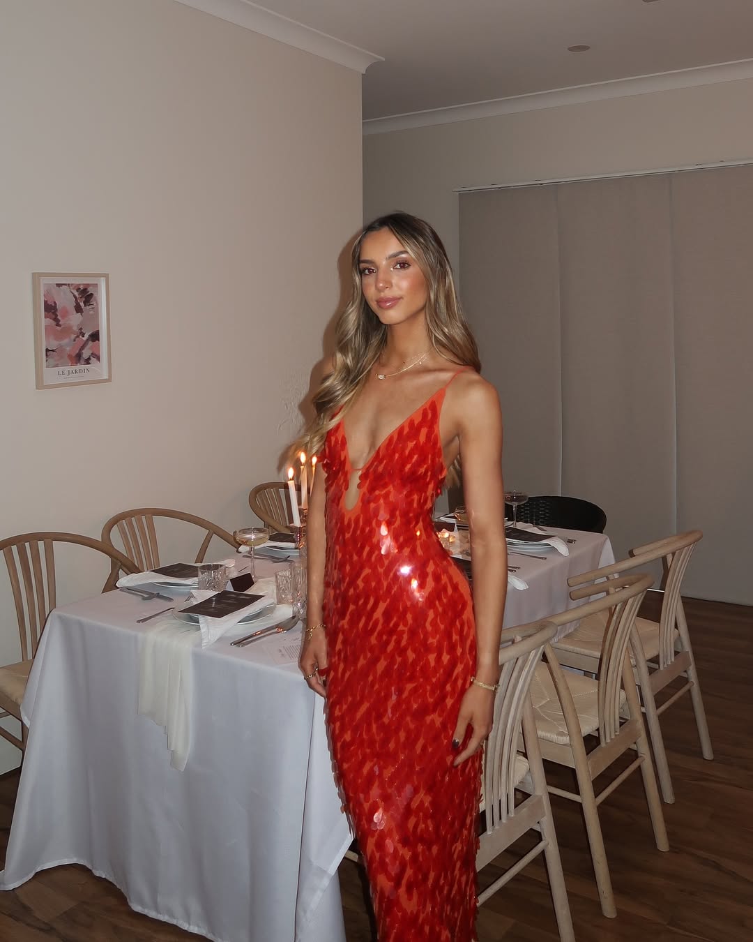 Sequin Maxi Long Dress - Eloise
