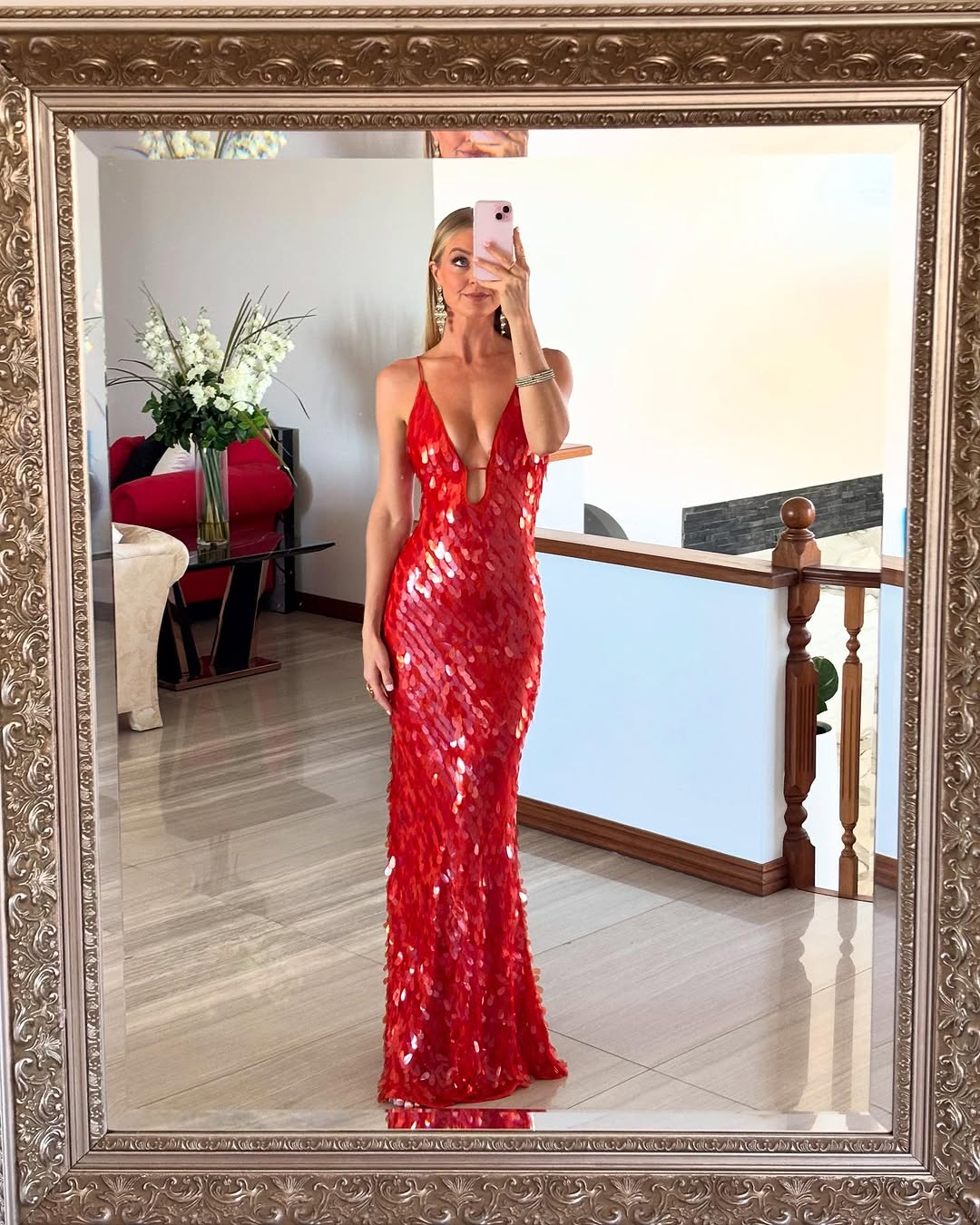Sequin Maxi Long Dress - Eloise