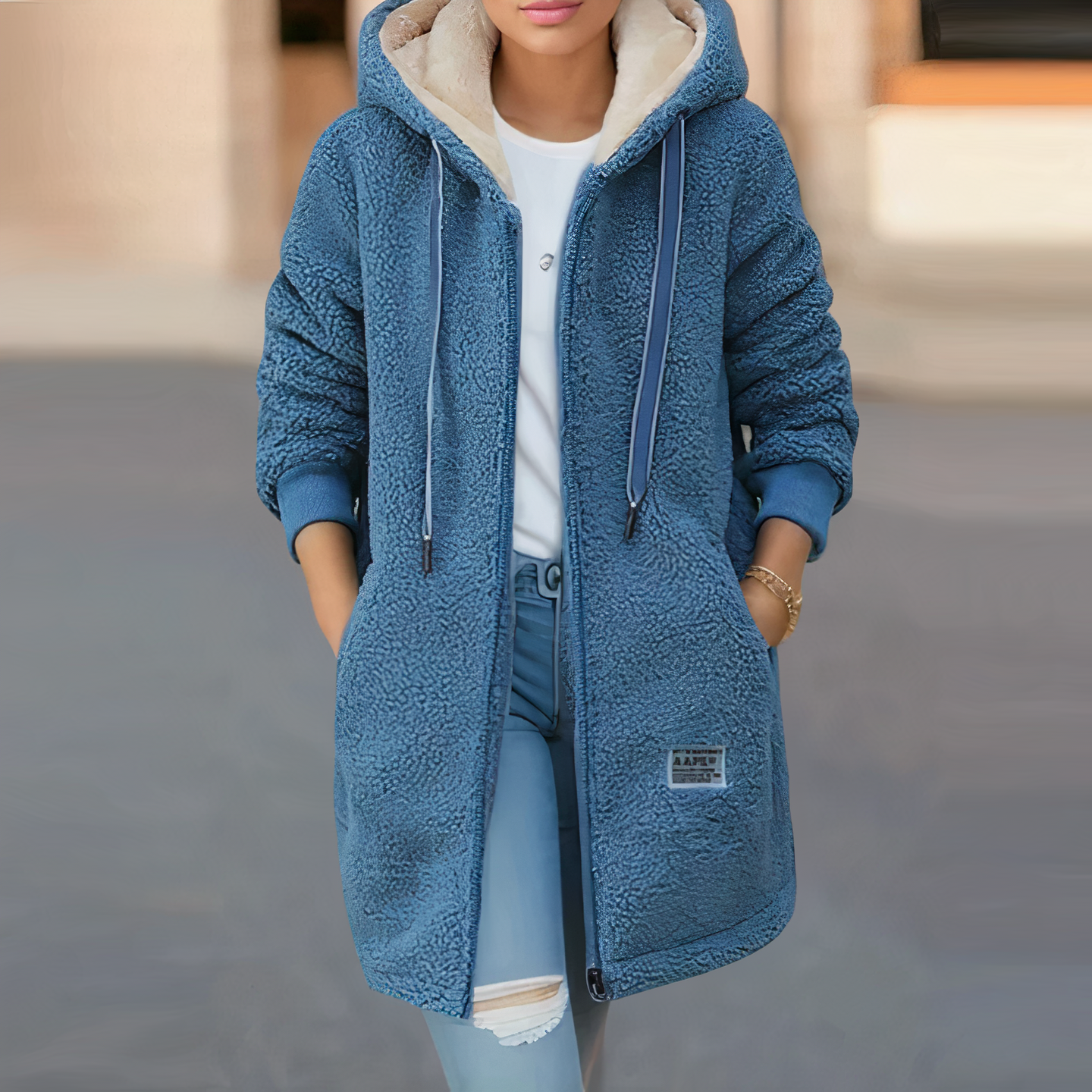 Women’s Cozy Fleece Jacket - Sophie
