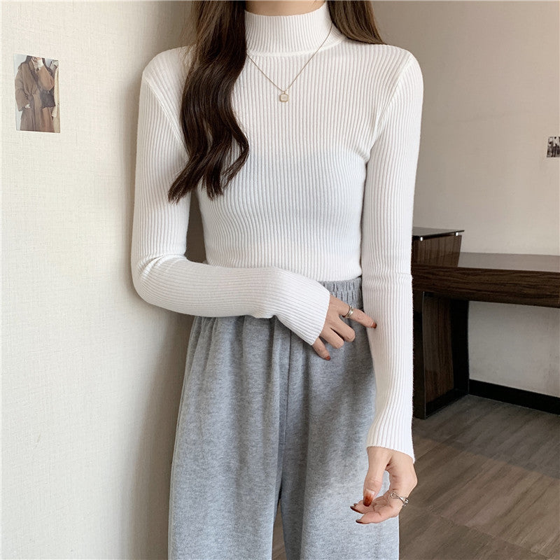 Women’s Slim-Fit Knitted Sweater - Emma