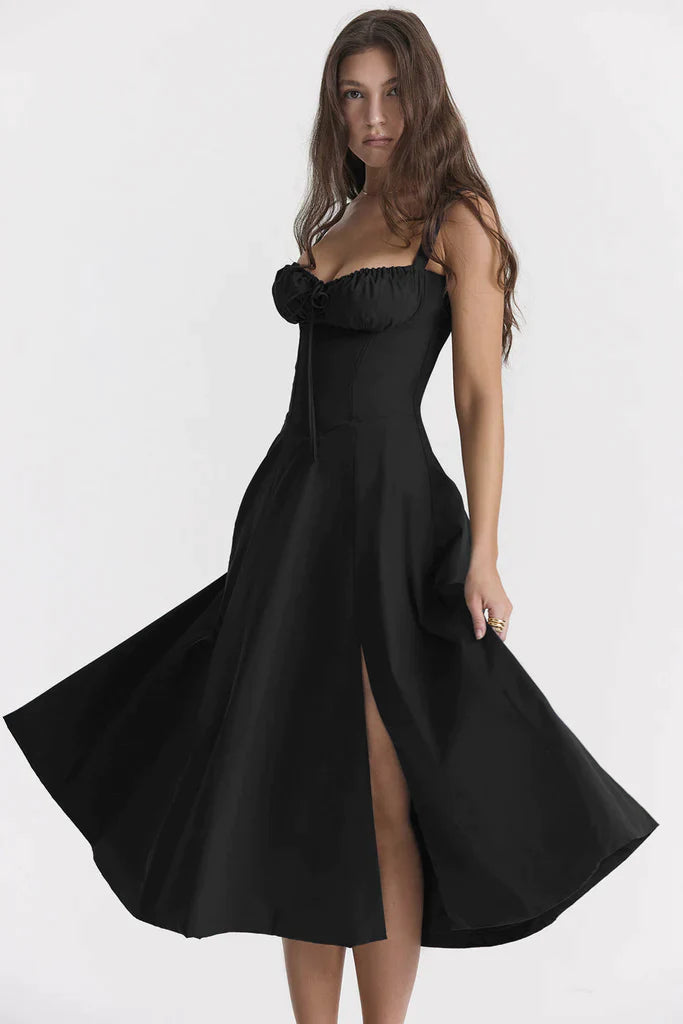 Women Midi Bustier Corset Sun Dress | Willow