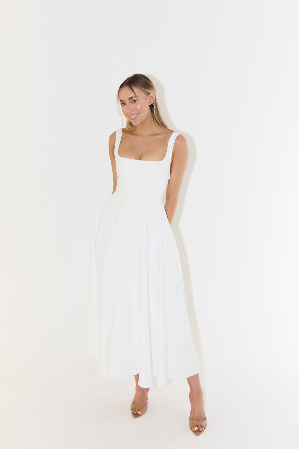 Elegant Midi Dress | Bella