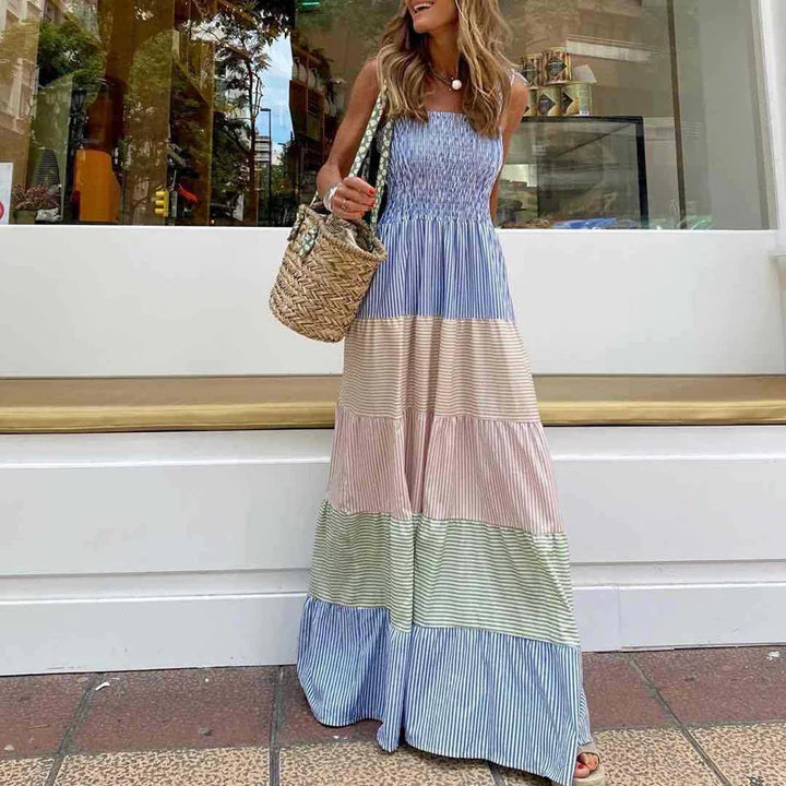 Women's Summer Boho Maxi Dress - Heidi