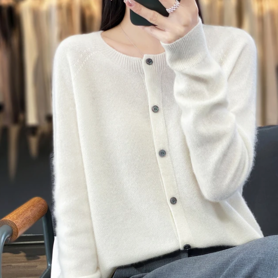 Women’s Comfortable Long Cardigan - Beatrice
