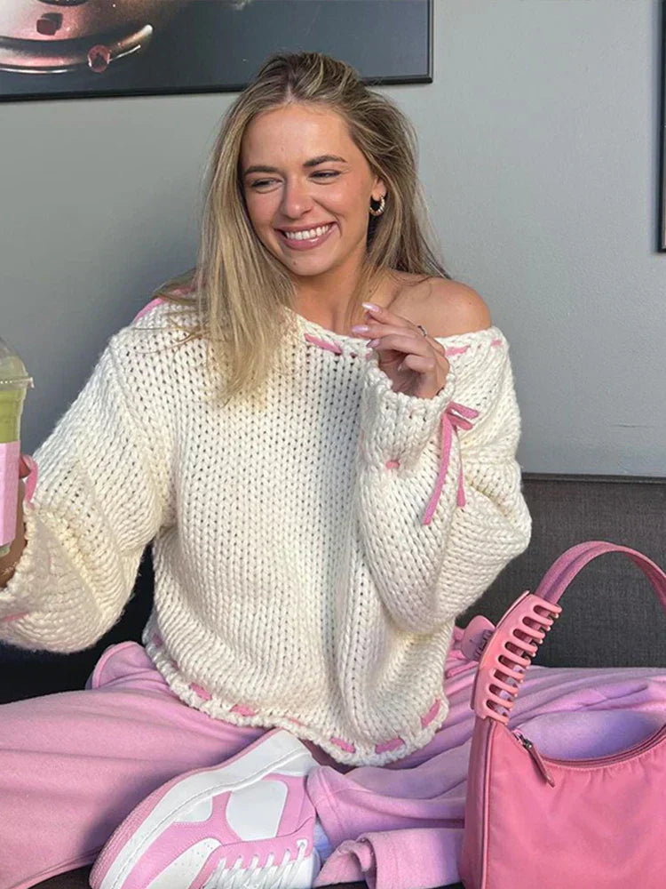 Women’s Trendy Comfortable Knitted Sweater - Arielle