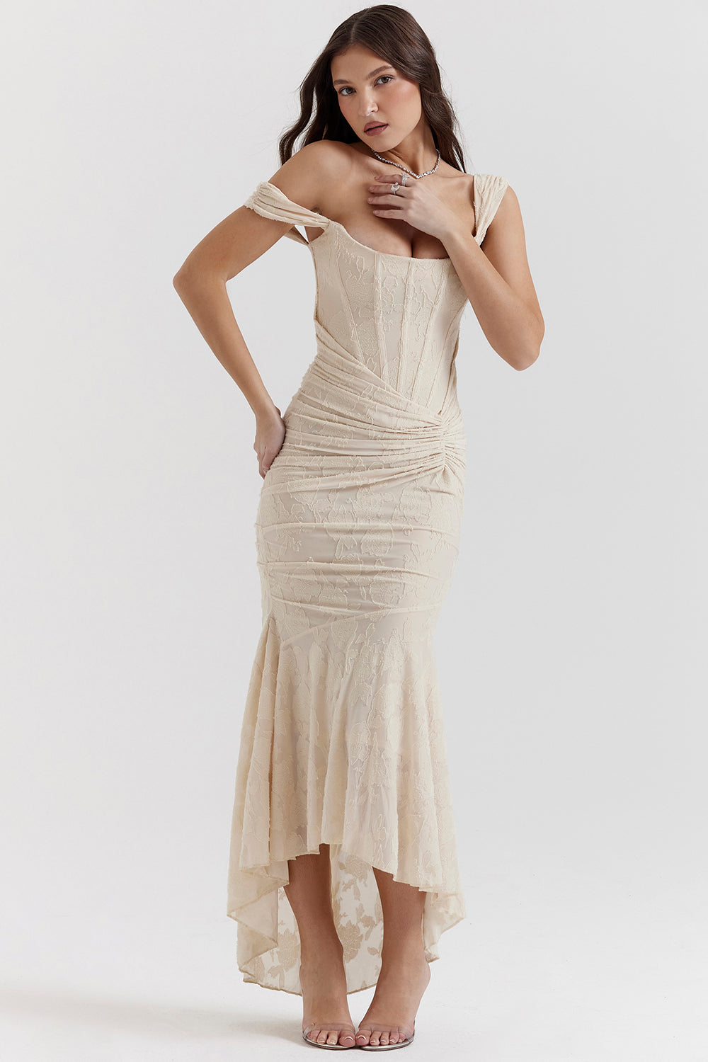 Elegant Waist Dress - Camille