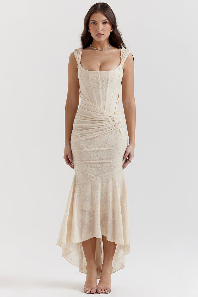 Elegant Waist Dress - Camille