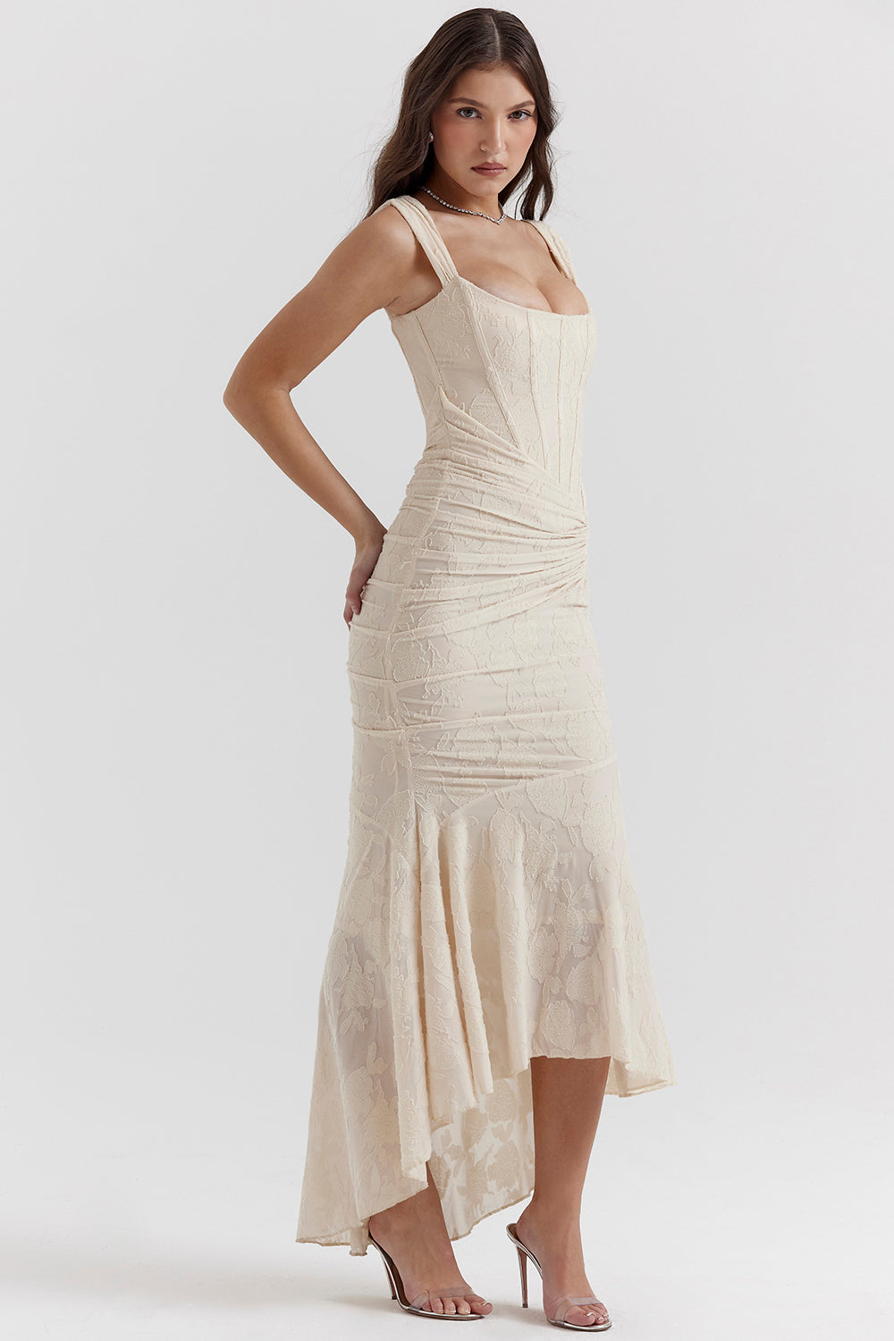 Elegant Waist Dress - Camille
