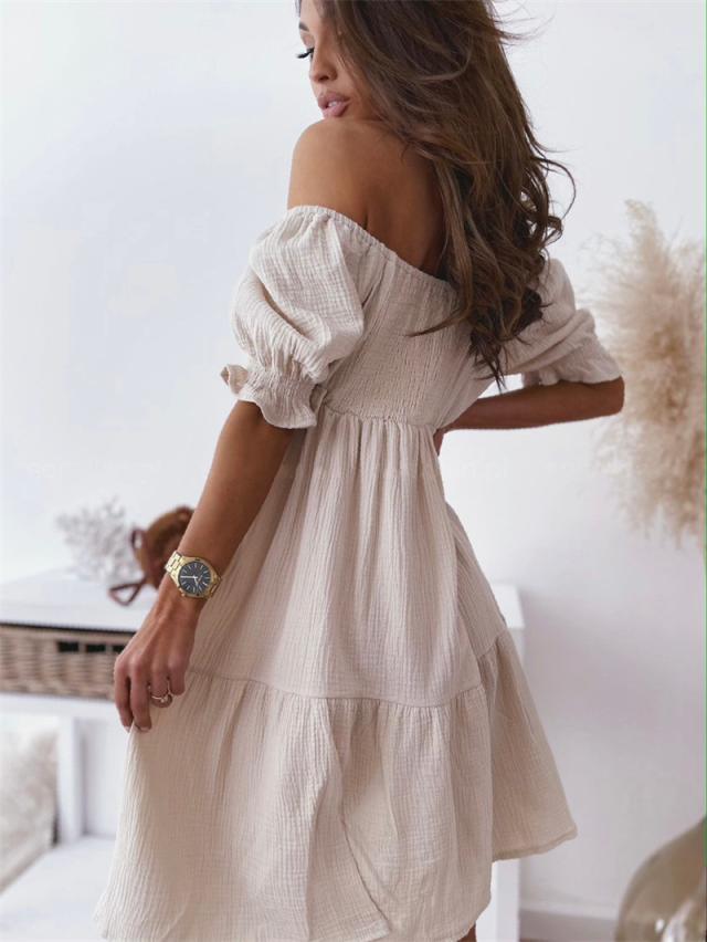 Summer Dress - Off-Shoulder - Zara