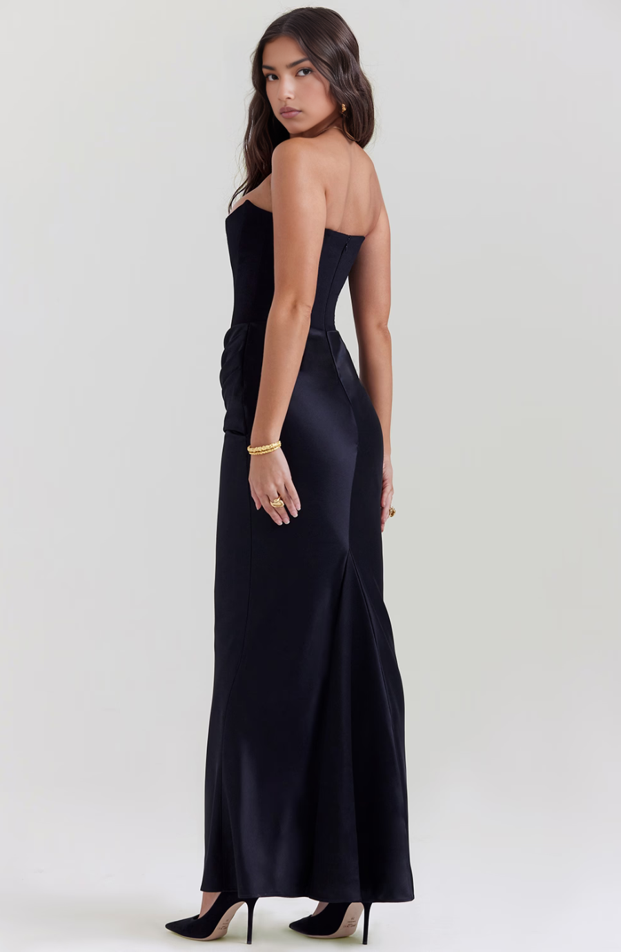 Strapless Maxi Dress - Aura