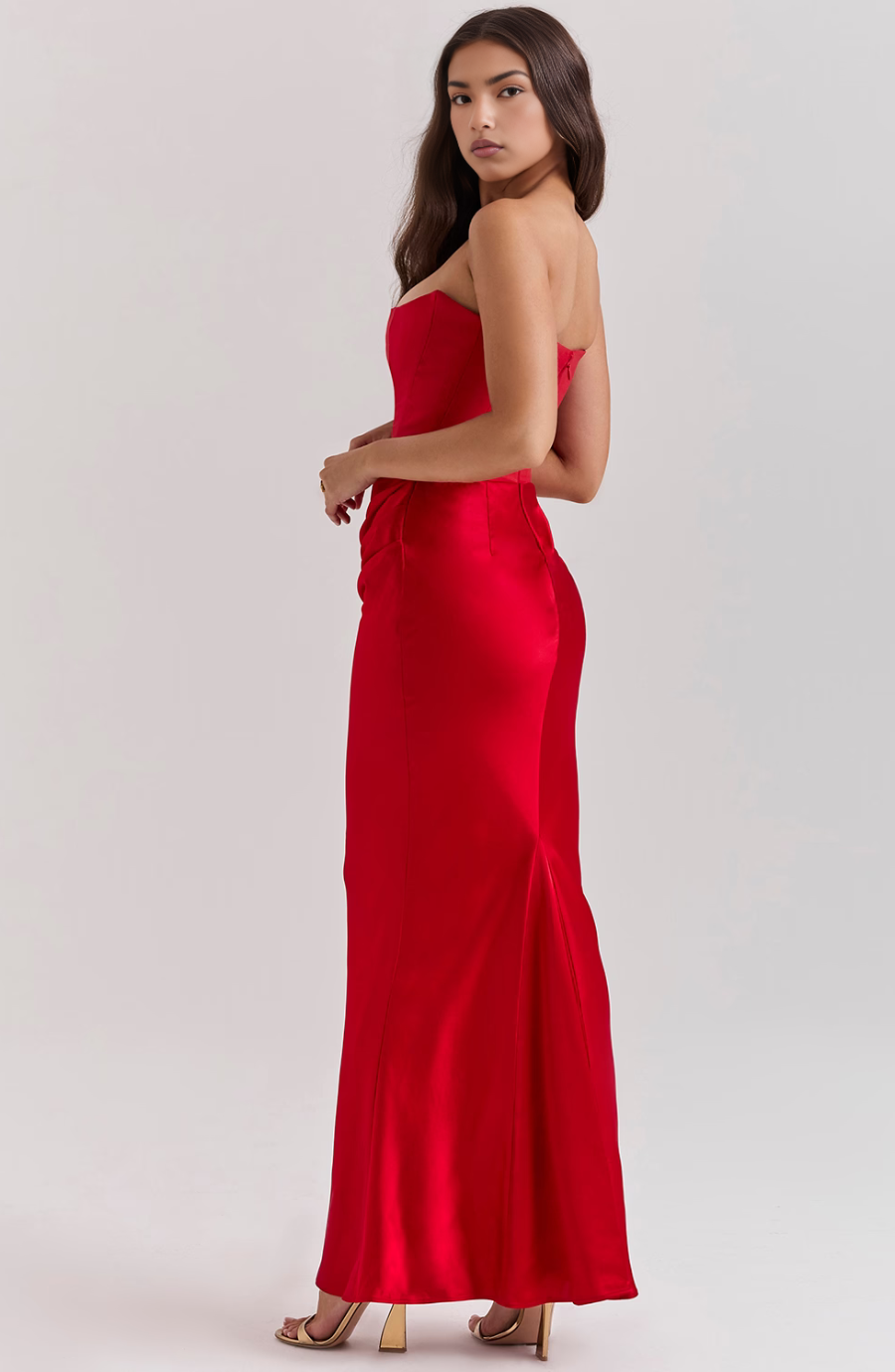 Strapless Maxi Dress - Aura