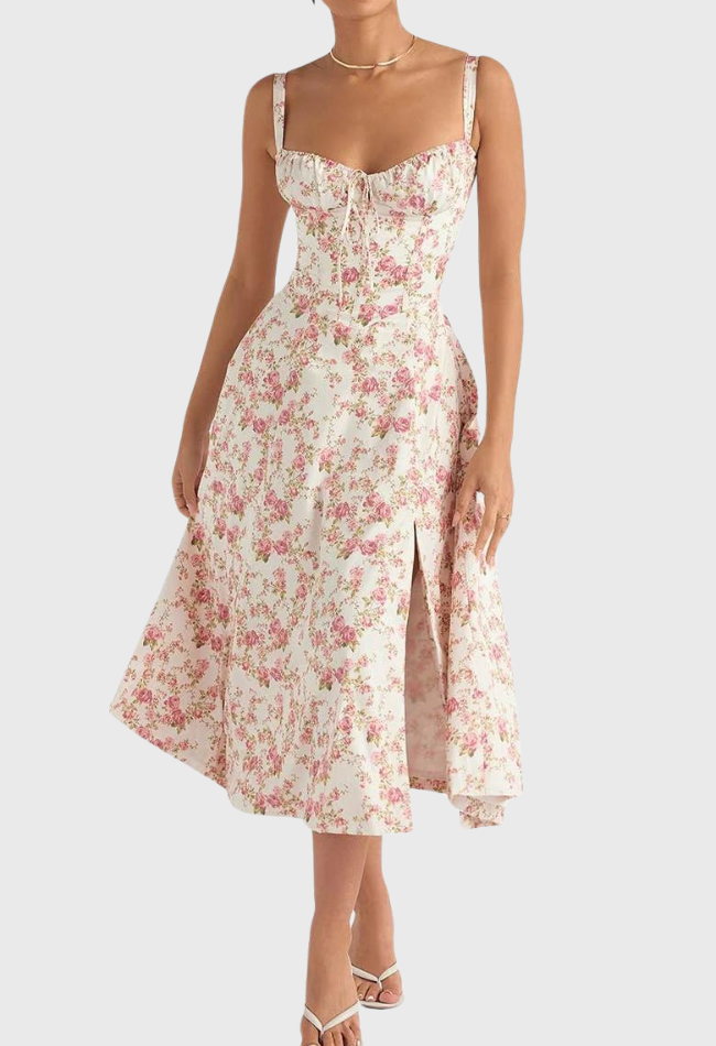 Women Midi Bustier Corset Sun Dress | Willow