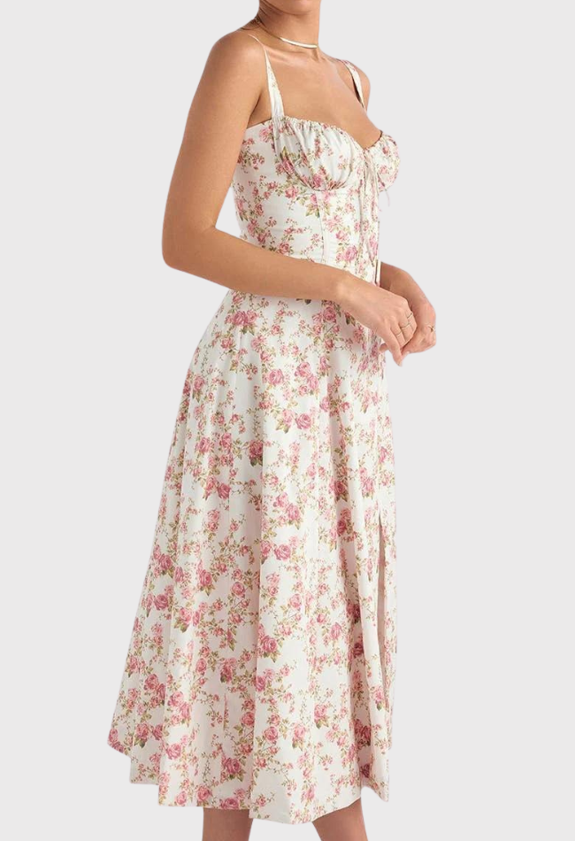 Women Midi Bustier Corset Sun Dress | Willow