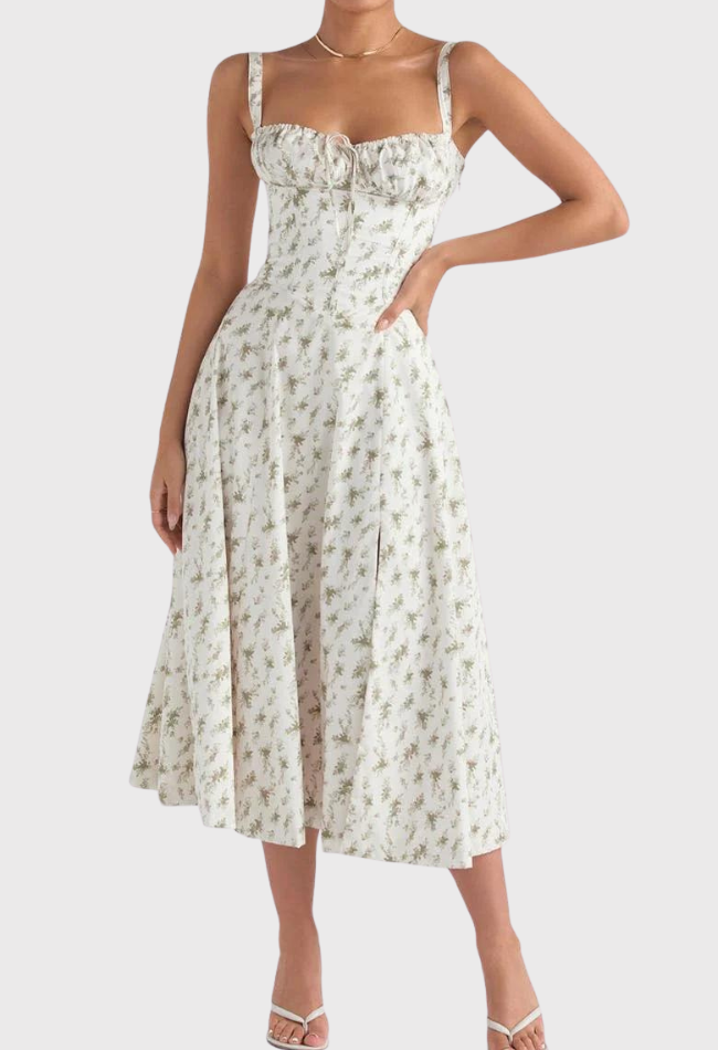 Women Midi Bustier Corset Sun Dress | Willow
