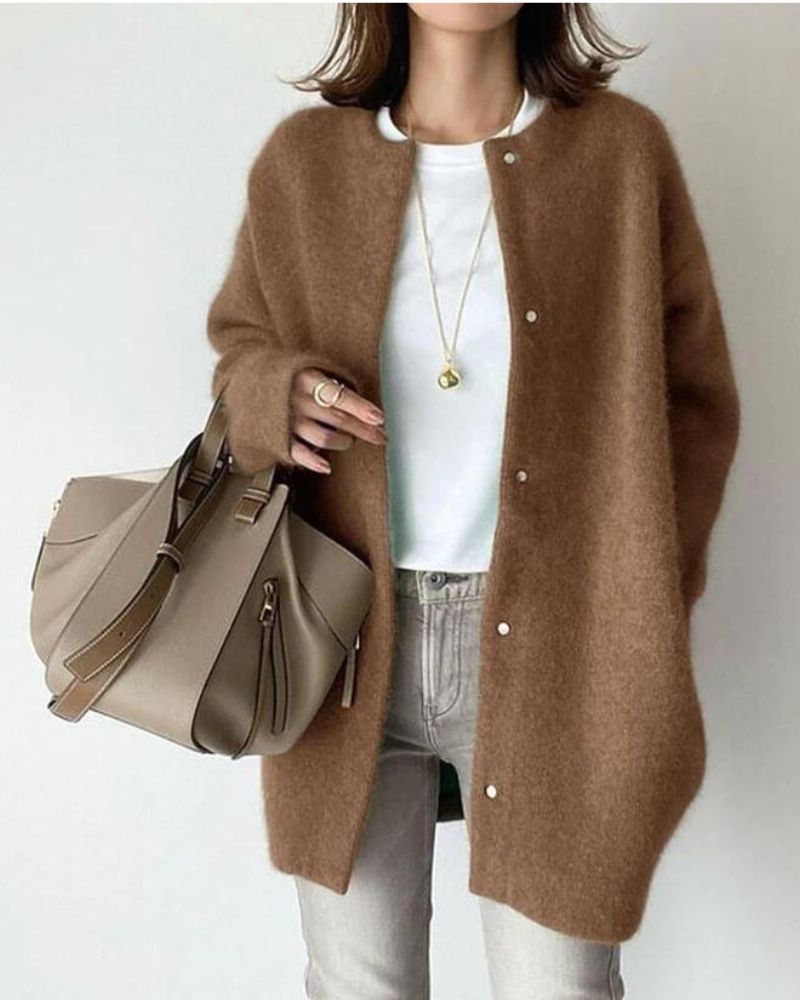 Women’s Casual Cozy Cardigan - Letitia