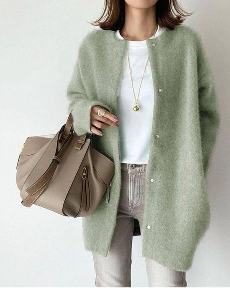 Women’s Casual Cozy Cardigan - Letitia