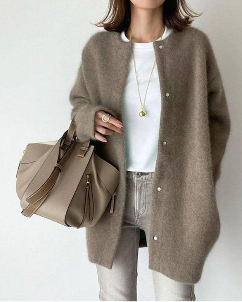 Women’s Casual Cozy Cardigan - Letitia