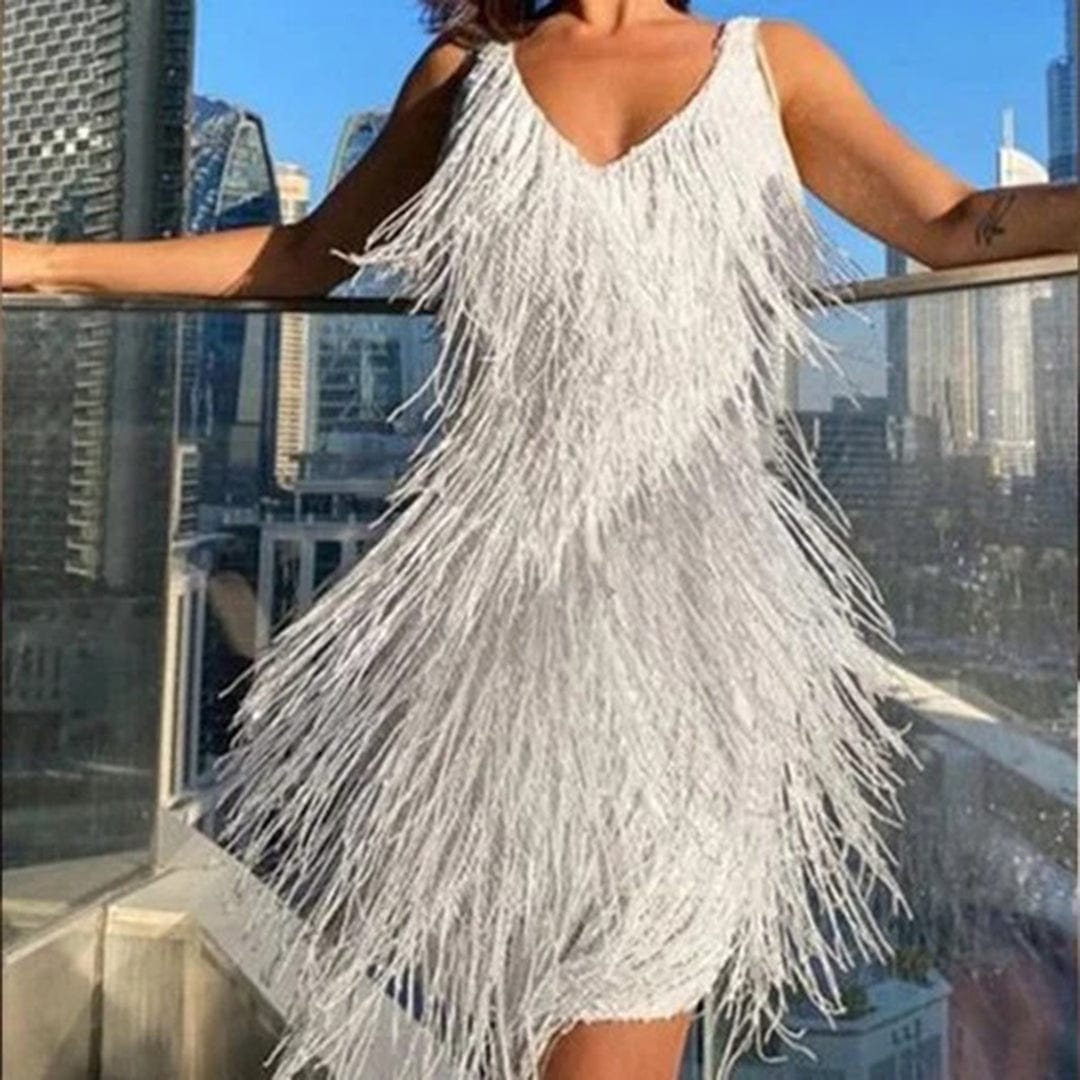 Women Tassel Mini Dress Ideal for Parties | Nola
