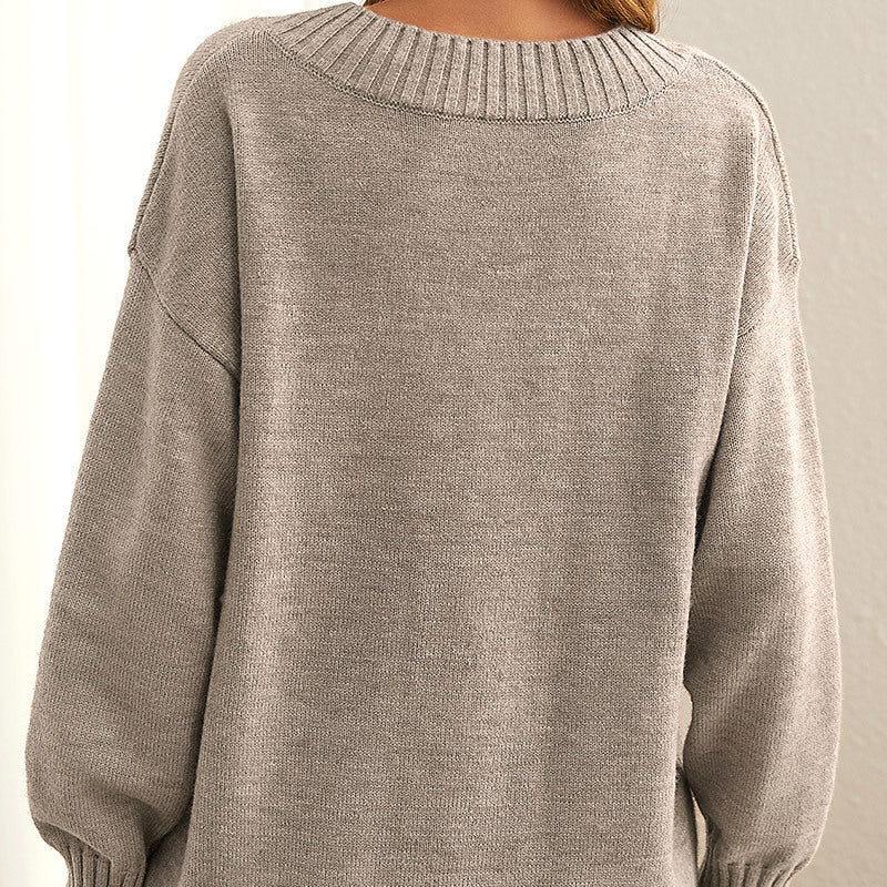 Women’s V-Neck Jumper - Nanna