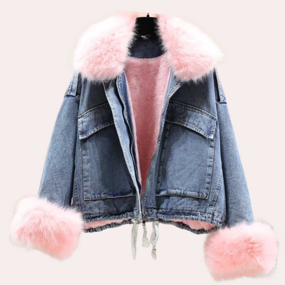 Women’s Warm Denim Jacket - Mira