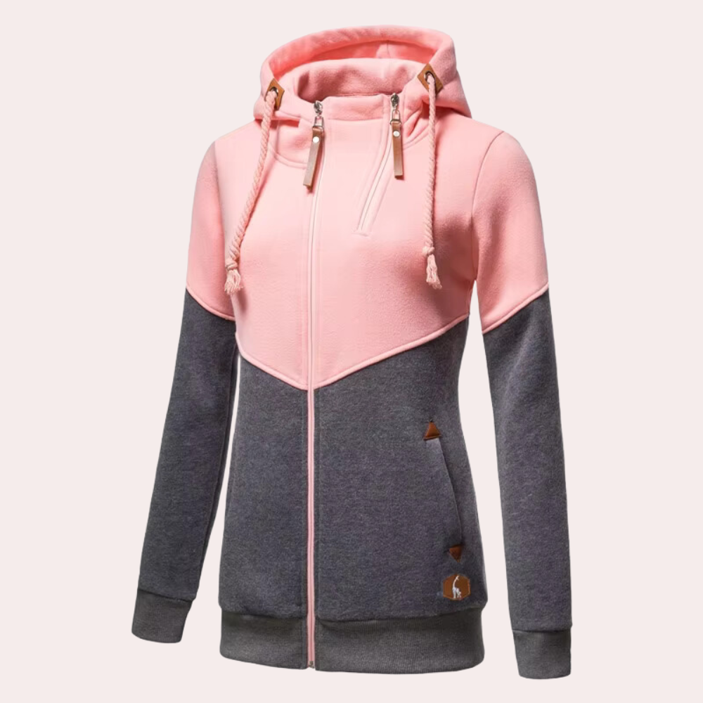 Women’s Zip-Up Sporty Jacket - Nora