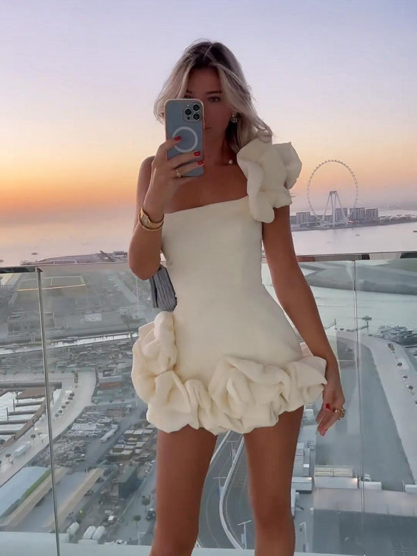 Women's Elegant Mini Dress - Hannah