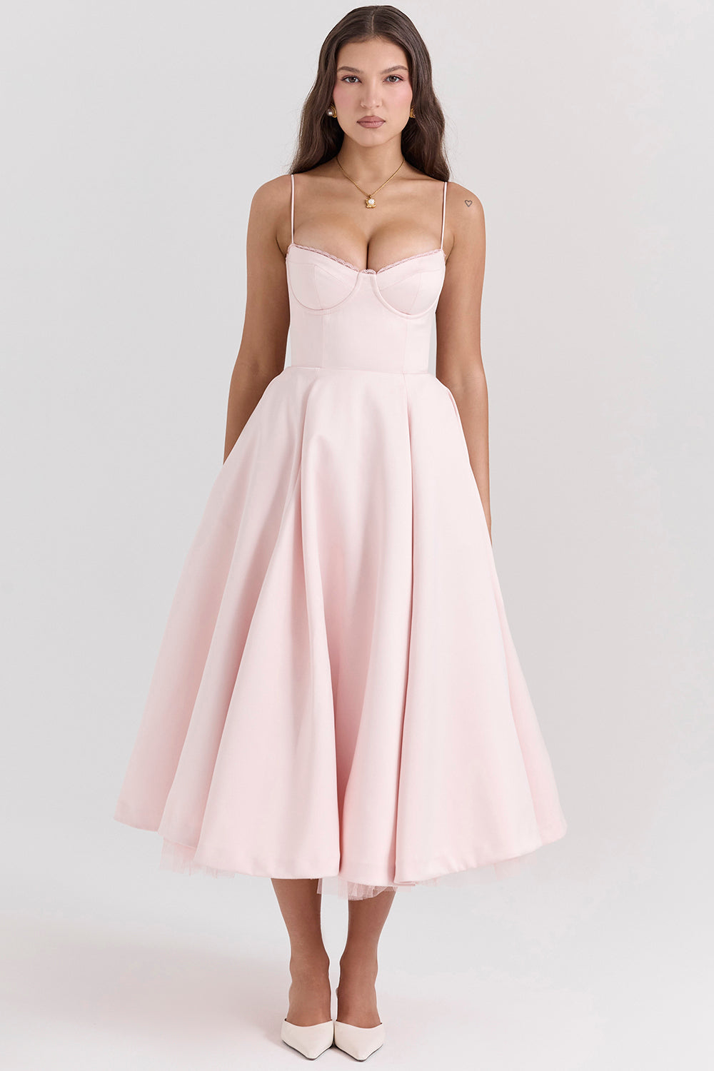 Blush Midi Dress Women | Marlowe