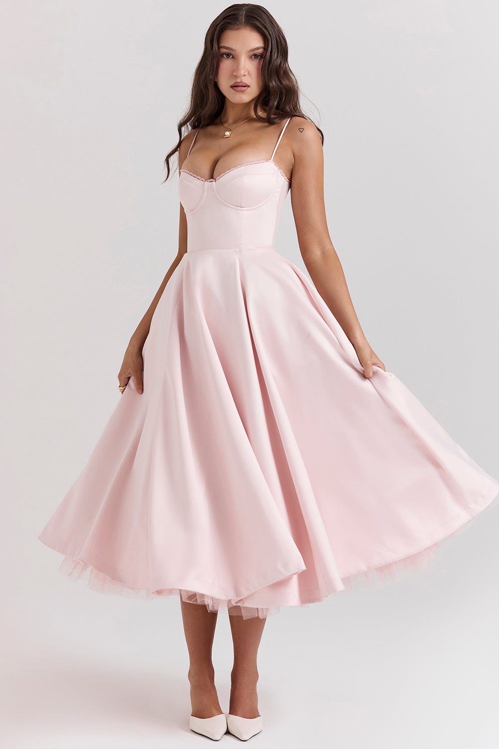 Blush Midi Dress Women | Marlowe