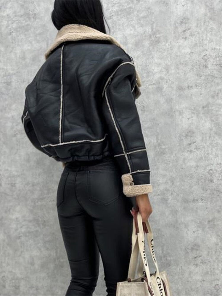 Women's Stylish Leather Jacket - Zoë