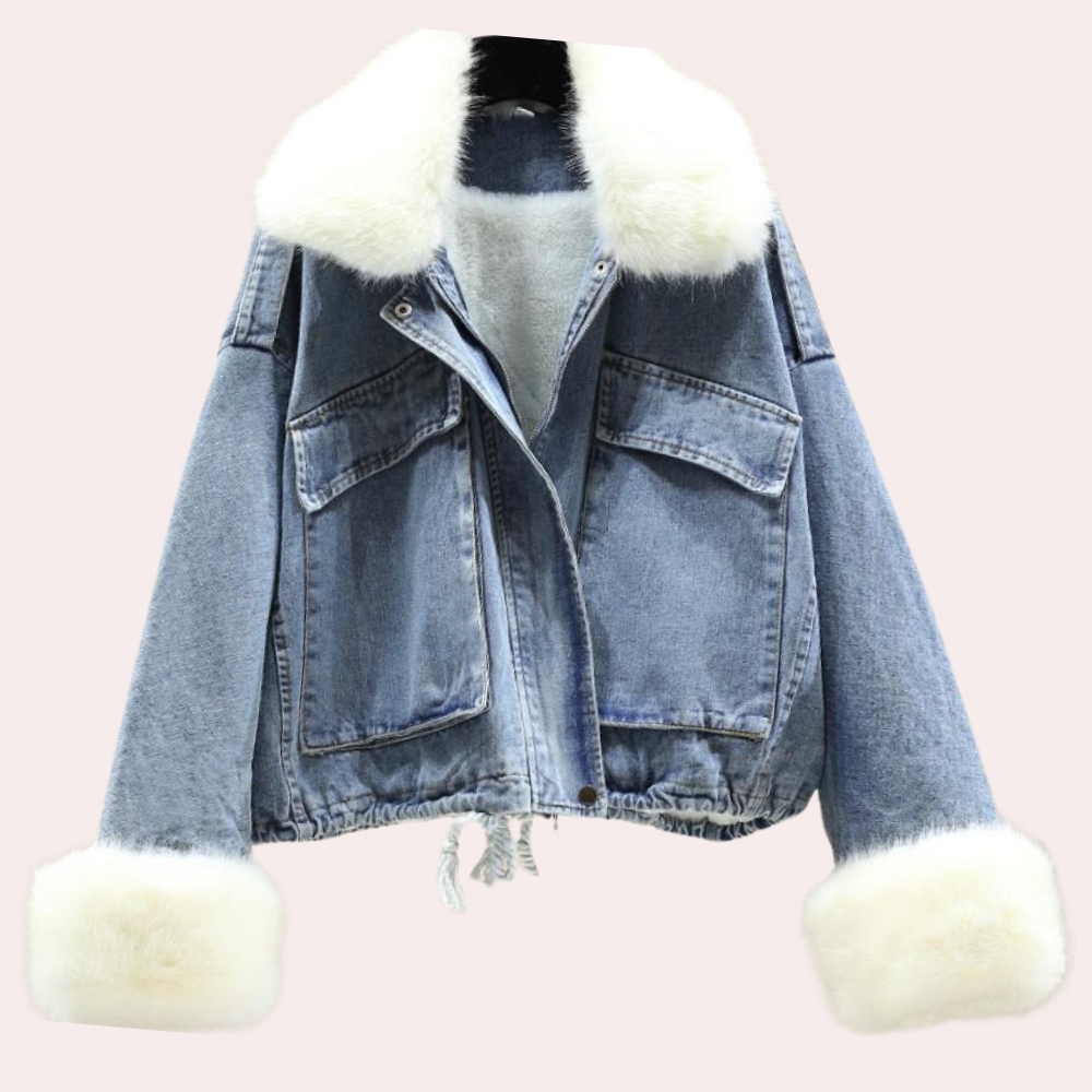 Women’s Warm Denim Jacket - Mira