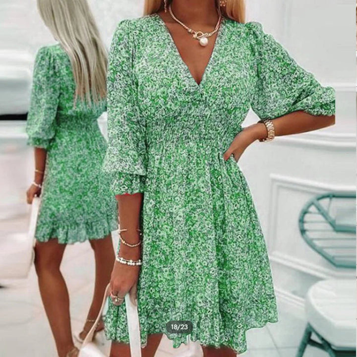 Women’s Airy Chic Boho Maxi Dress - Valentina