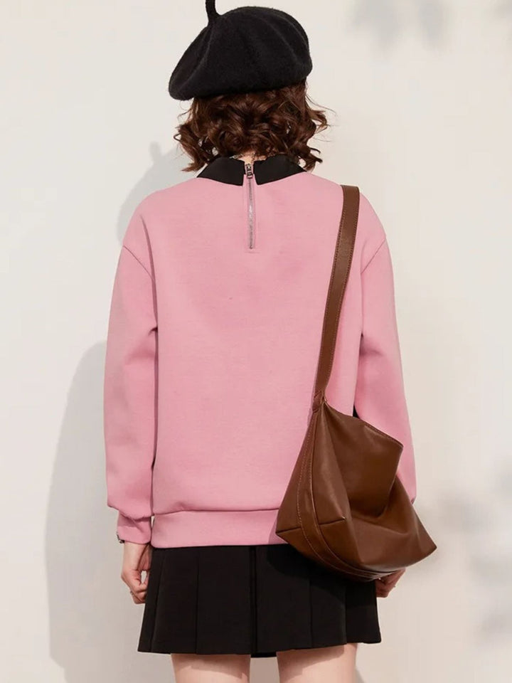 Women’s Butterfly Embroidered Jumper - Emma