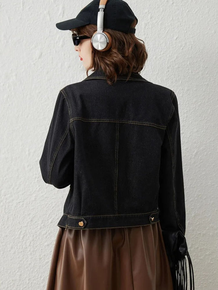 Women’s Denim Retro Jacket - Ava