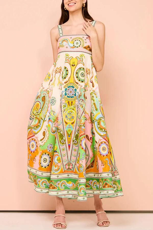 Women’s Summer Elegant Maxi Dress - Luisa