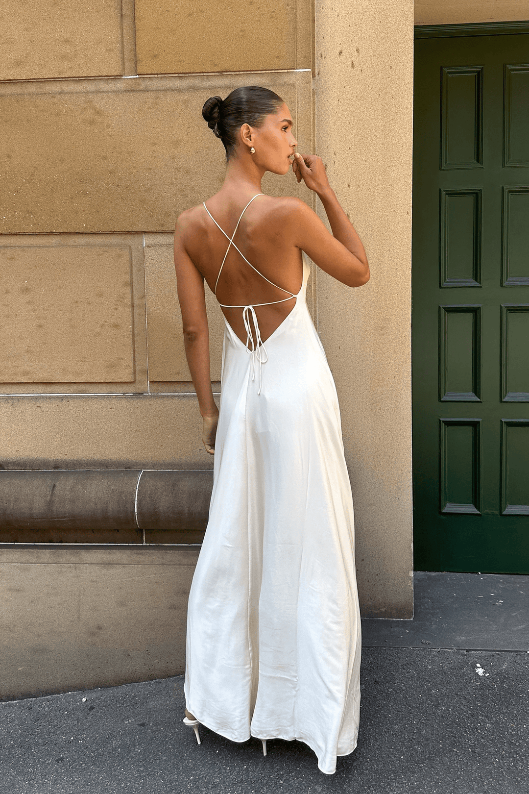 Women’s Elegant Tailored Maxi Dress - Penelope