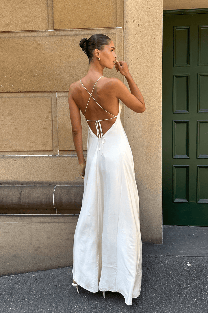 Women’s Elegant Tailored Maxi Dress - Penelope
