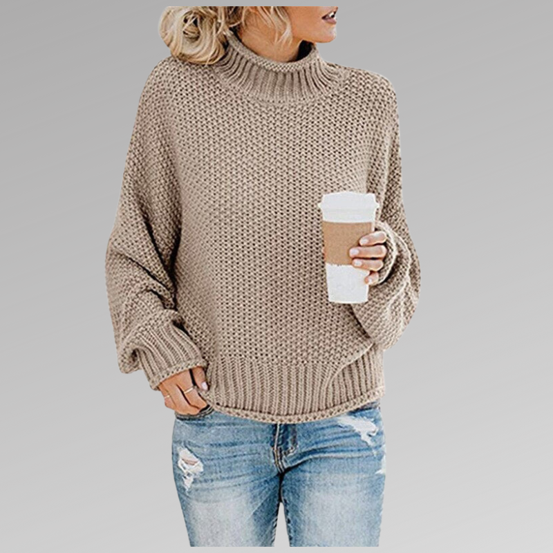 Variant image for Women’s Classic Knitted Sweater Relaxed Elegance - Mia-49