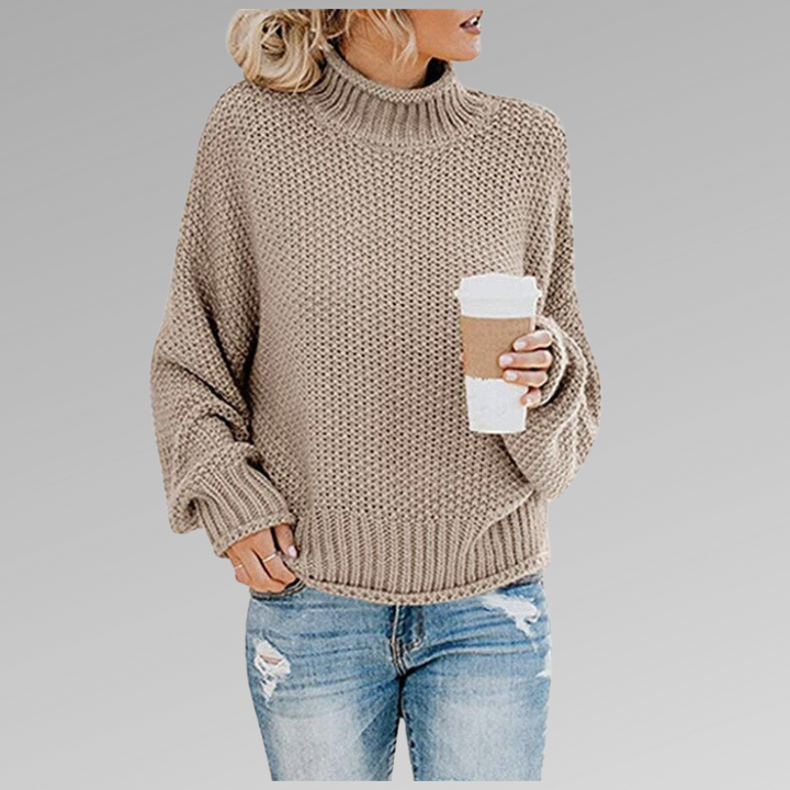 Variant image for Women’s Classic Knitted Sweater Relaxed Elegance - Mia-49