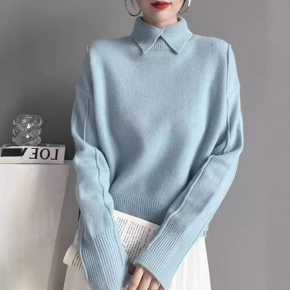 Women’s Comfortable Knit Sweater - Virginia